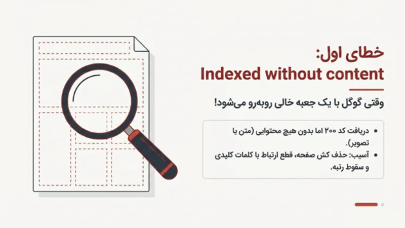رفع خطای سرچ کنسول گوگل